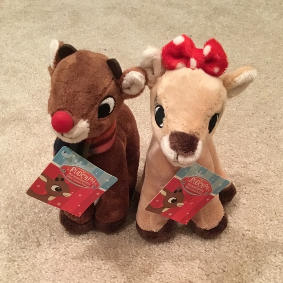 Rudolph and Clarice Stuffed Animal Bundle - Picture 2 of 7